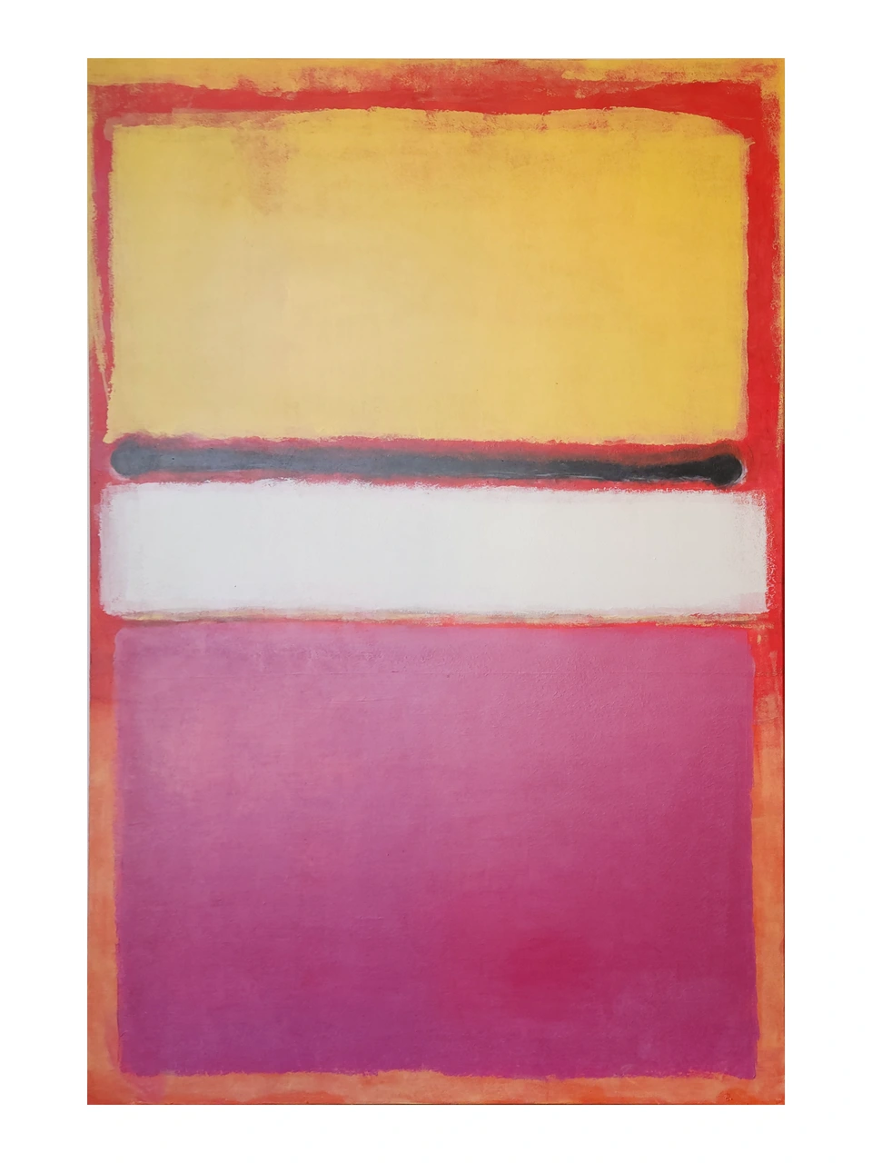White Center, Copia de una obra de Mark Rothko