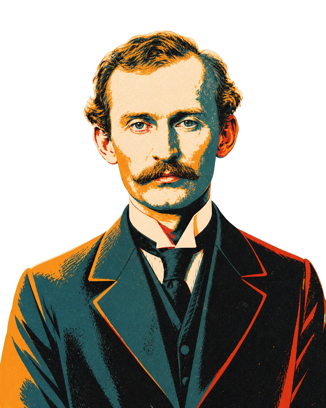 Ilustración editorial de Edvard Munch